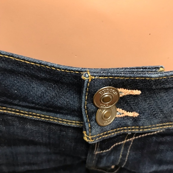 HUDSON Croxley Mid Thigh Short-Blue-Size 25 -Good Condition - Picture 12 of 16